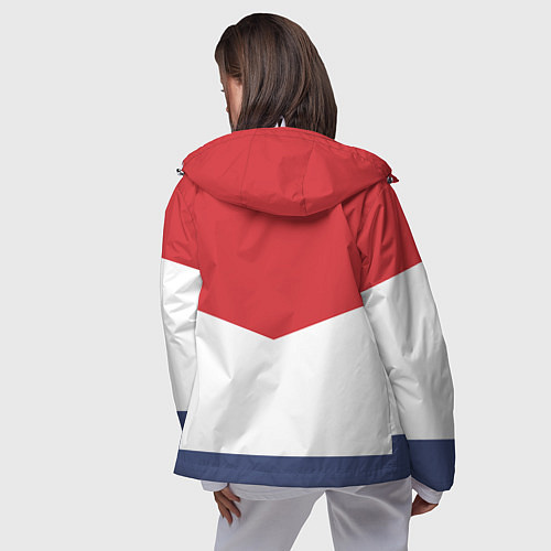 Женская ветровка Russia / 3D-Белый – фото 4