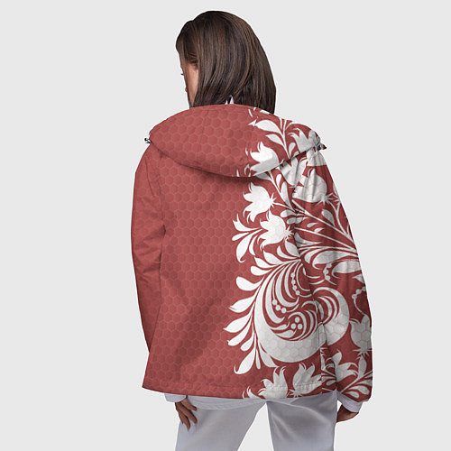 Женская ветровка Сборная России / 3D-Белый – фото 4