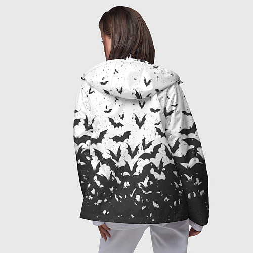 Женская ветровка Летучие кровососы / 3D-Белый – фото 4