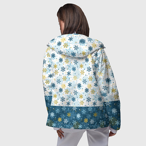 Женская ветровка Весёлый Оленёнок / 3D-Белый – фото 4