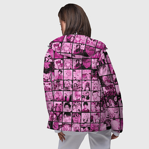 Женская ветровка Anime soul manga / 3D-Белый – фото 4