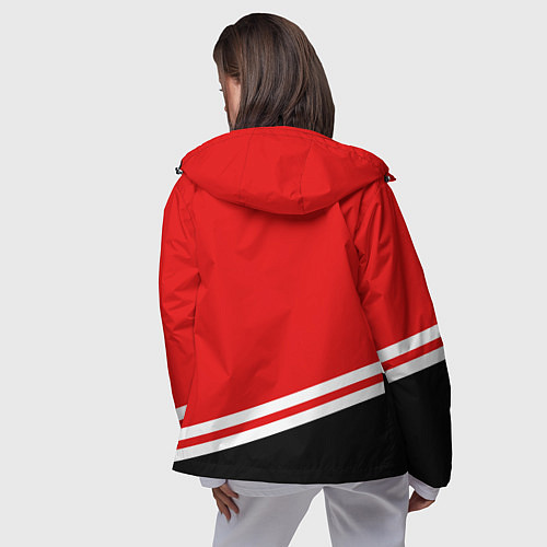 Женская ветровка Оттава Сенаторз / 3D-Черный – фото 4