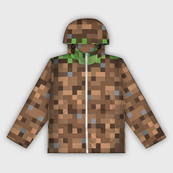 Женская ветровка ЗЕМЛЯ DIRT MINECRAFT