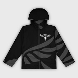 Ветровка с капюшоном женская WALHALLA TEAM LOGO ТОКИЙСКИЕ МСТИТЕЛИ, цвет: 3D-черный