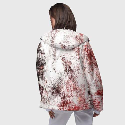 Женская ветровка Трафальгар Ло Пираты сердца Весёлый Роджер / 3D-Белый – фото 4