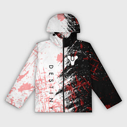 Ветровка с капюшоном женская Destiny Кровавые пятна, цвет: 3D-черный