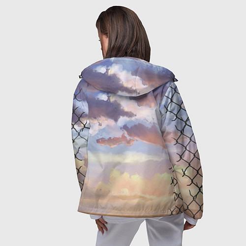 Женская ветровка МАЙКИ ГЛАВА ТОСВЫ / 3D-Черный – фото 4