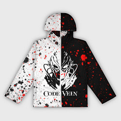 Ветровка с капюшоном женская Code Vein Logo, цвет: 3D-белый