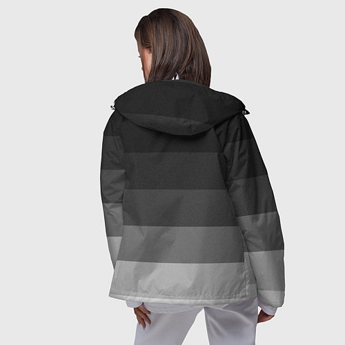 Женская ветровка SKODA, ШКОДА ГРАДИЕНТ / 3D-Белый – фото 4