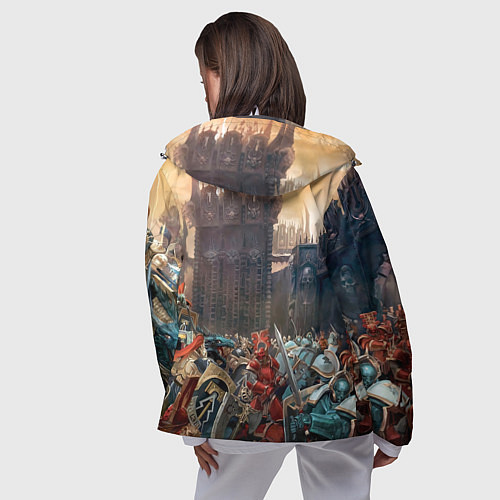 Женская ветровка Ваха Осада / 3D-Белый – фото 4