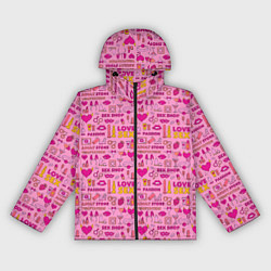 Ветровка с капюшоном женская Секс-Шоп, цвет: 3D-черный