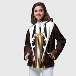 Ветровка с капюшоном женская КОСТЮМ ГЕО АРХОНТА ДЖУН ЛИ, цвет: 3D-белый — фото 2