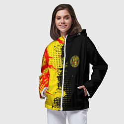 Ветровка с капюшоном женская Кобра Кай Cobra Kai, цвет: 3D-белый — фото 2