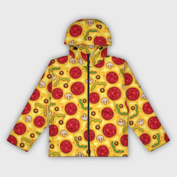 Женская ветровка Pizza salami