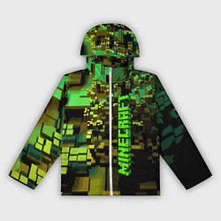 Женская ветровка Minecraft, pattern 2022