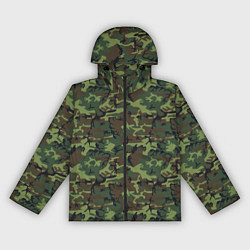 Женская ветровка Камуфляж Нато Вудленд woodland