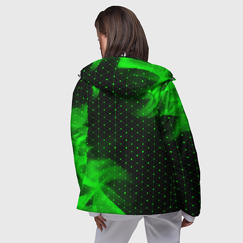 Женская ветровка ОПЕЛЬ Огонь / 3D-Белый – фото 4