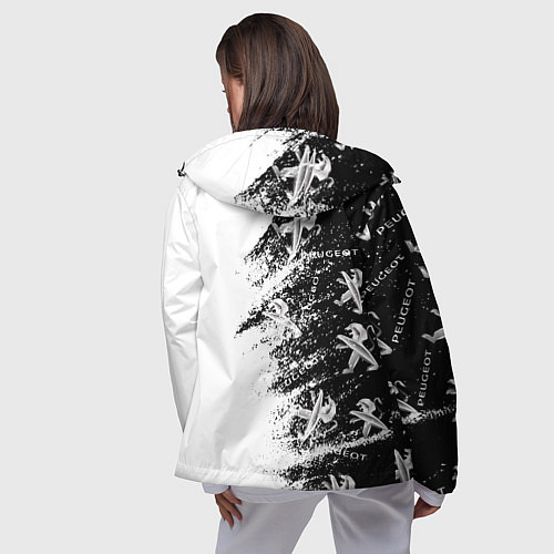 Женская ветровка Peugeot Распылитель / 3D-Черный – фото 4
