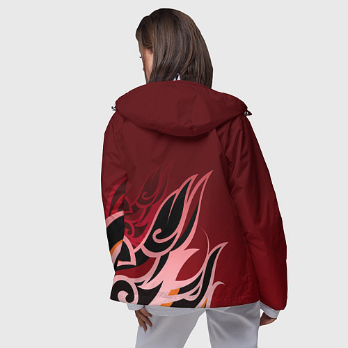 Женская ветровка ТОМА GENSHIN IMPACT / 3D-Белый – фото 4