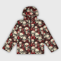 Женская ветровка Кровавые Черепа Skulls