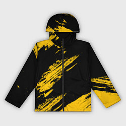 Женская ветровка BLACK AND YELLOW GRUNGE ГРАНЖ