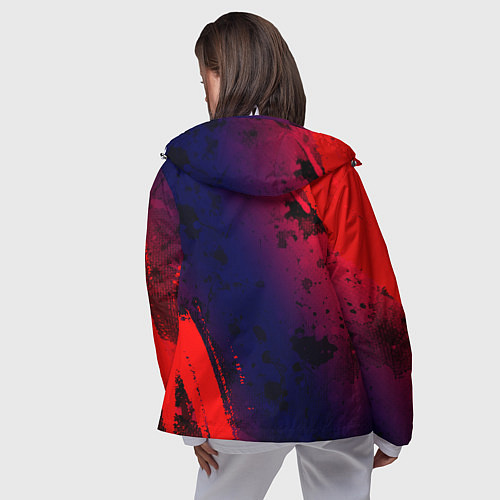 Женская ветровка ТОЙОТА TRD SPORT - Краска / 3D-Белый – фото 4
