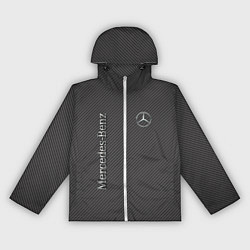 Женская ветровка Mercedes карбоновые полосы