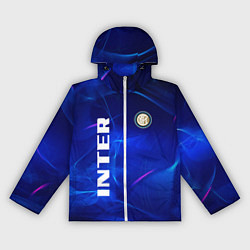 Ветровка с капюшоном женская Inter abstraction, цвет: 3D-белый