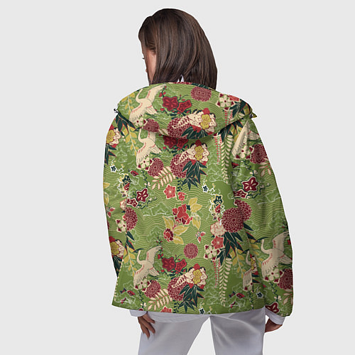 Женская ветровка Япония-Китай Сюжет / 3D-Белый – фото 4