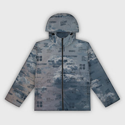 Ветровка с капюшоном женская BTS Дискография, цвет: 3D-черный