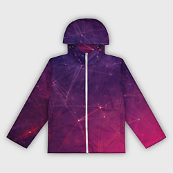 Женская ветровка Абстрактные взаимосвязанные линии