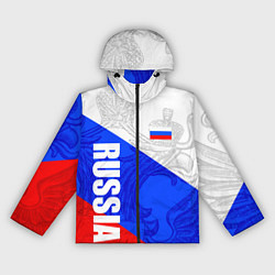 Женская ветровка RUSSIA - SPORTWEAR - ТРИКОЛОР