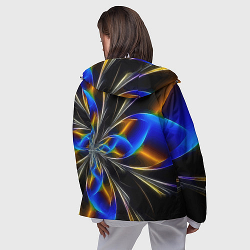 Женская ветровка Neon vanguard pattern Fashion 2023 / 3D-Белый – фото 4