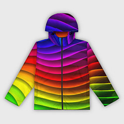 Женская ветровка Color line neon pattern Abstraction Summer 2023
