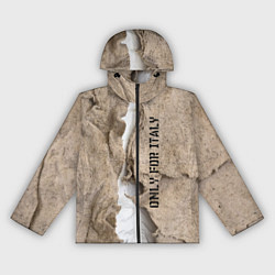 Женская ветровка Только для Италии Мешковина Рваньё Only for Italy