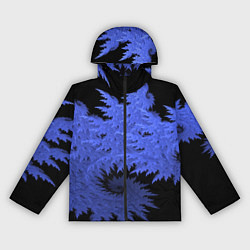 Женская ветровка Абстрактный морозный узор Abstract frost pattern