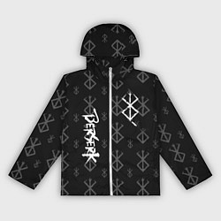 Женская ветровка Berserk bleck mask манга