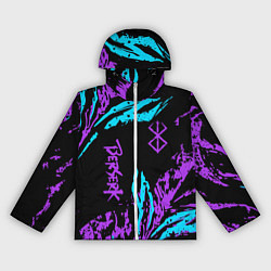 Женская ветровка Berserk bleck mask neon