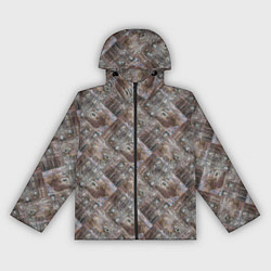 Женская ветровка Старый потертый деревянные паркет