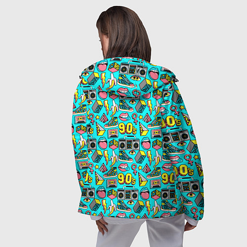 Женская ветровка THE NINETIES / 3D-Черный – фото 4