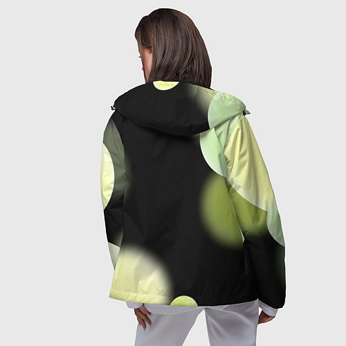 Женская ветровка Боруссия Абстракция / 3D-Черный – фото 4