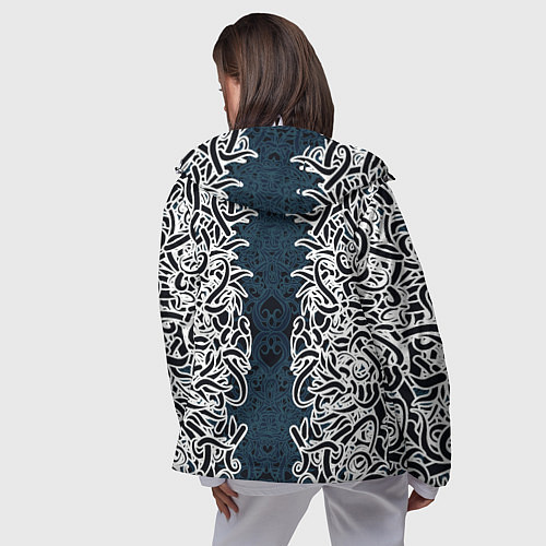 Женская ветровка Белый шум / 3D-Белый – фото 4