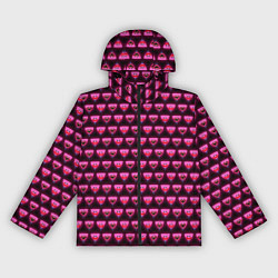 Женская ветровка Poppy Playtime - Kissy Missy Pattern - Huggy Wuggy