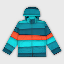 Женская ветровка Геометрические непараллельные пластины