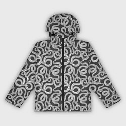 Женская ветровка Змея с языком