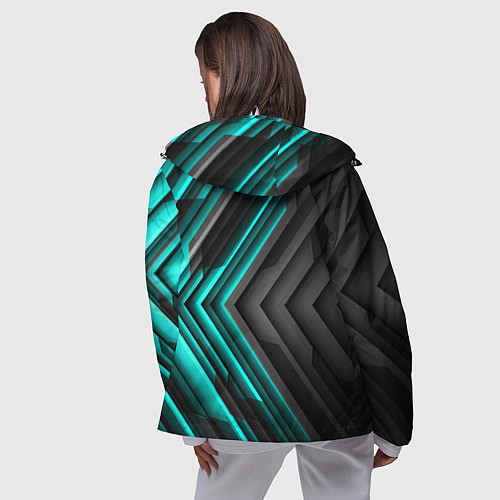 Женская ветровка Daewoo ланос / 3D-Белый – фото 4