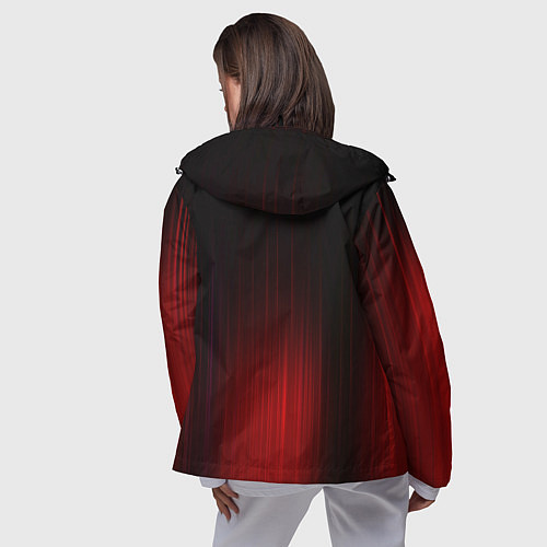 Женская ветровка Volkswagen art / 3D-Черный – фото 4