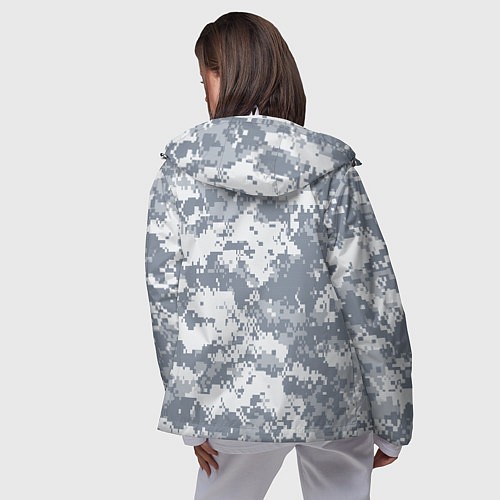 Женская ветровка UCP камуфляж США / 3D-Белый – фото 4