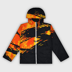 Женская ветровка Orange and black