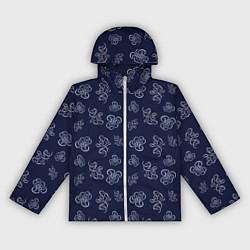 Женская ветровка Узор абстракт